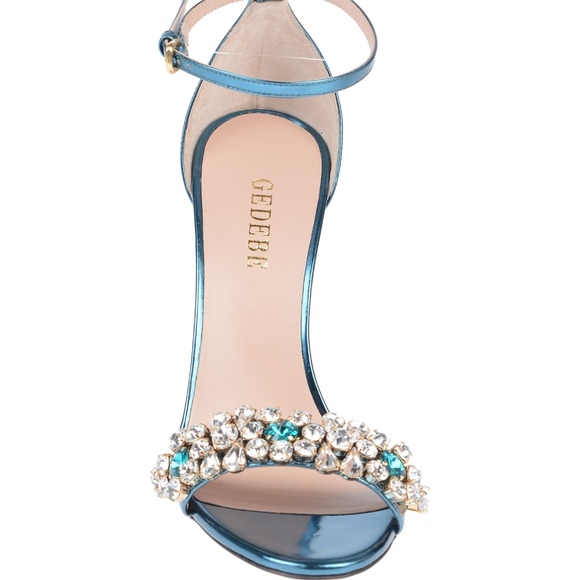 GEDEBE Heels in Blue Size 38 women - Picture 1 of 8